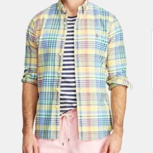 Men’s Ralph Lauren Plaid multi color button up